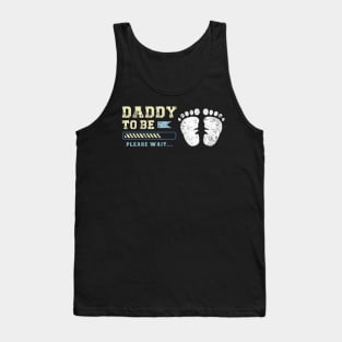 Daddy To Be Fatherhood Baby Announcement Expecting Father Tank Top